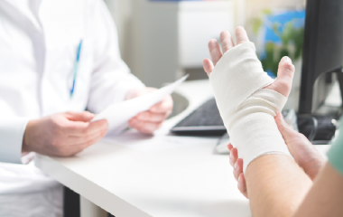 ケガの補償のイメージ